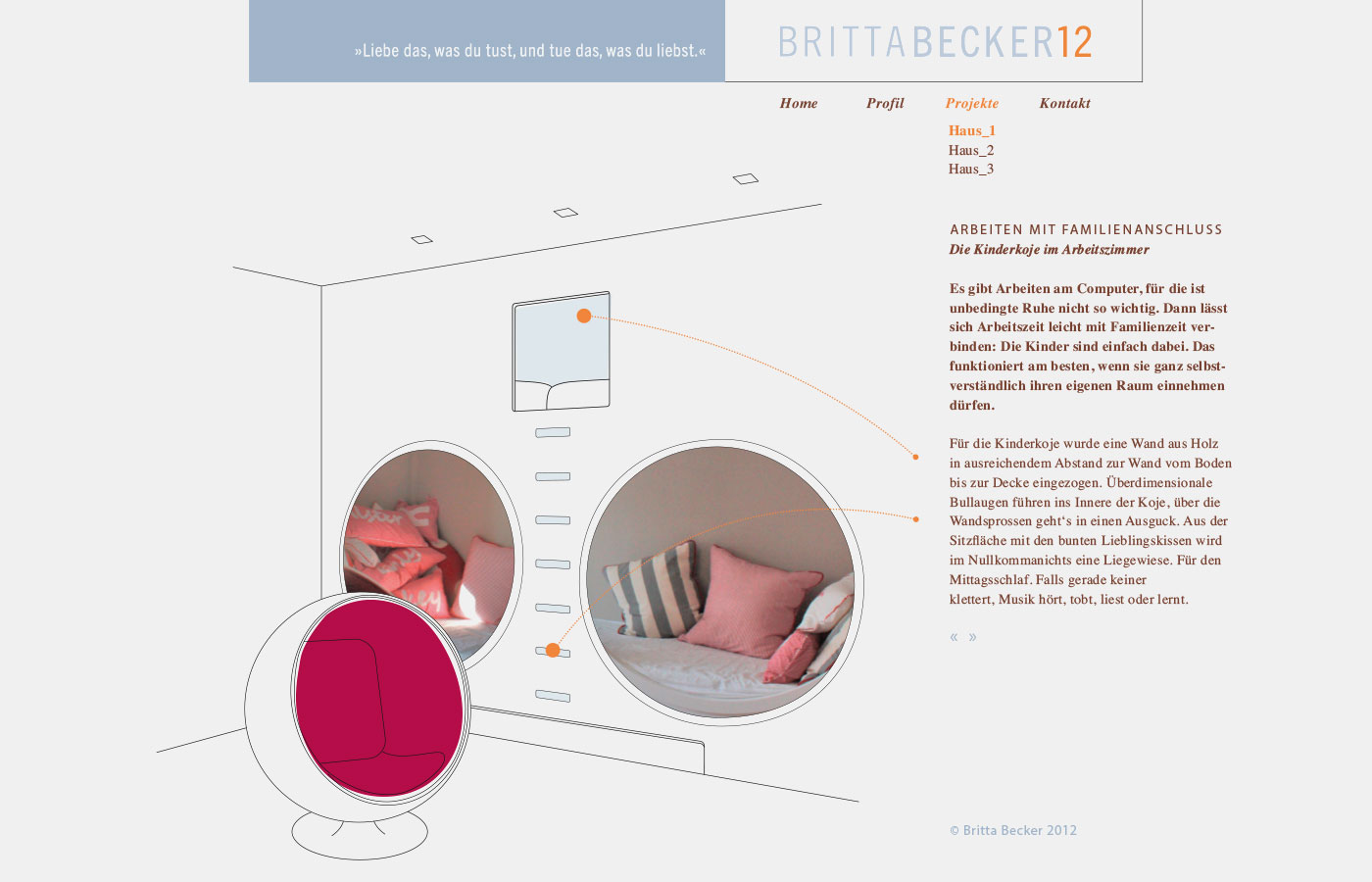 Markenentwicklung für Innendesignerin Britta Becker - Teil 5