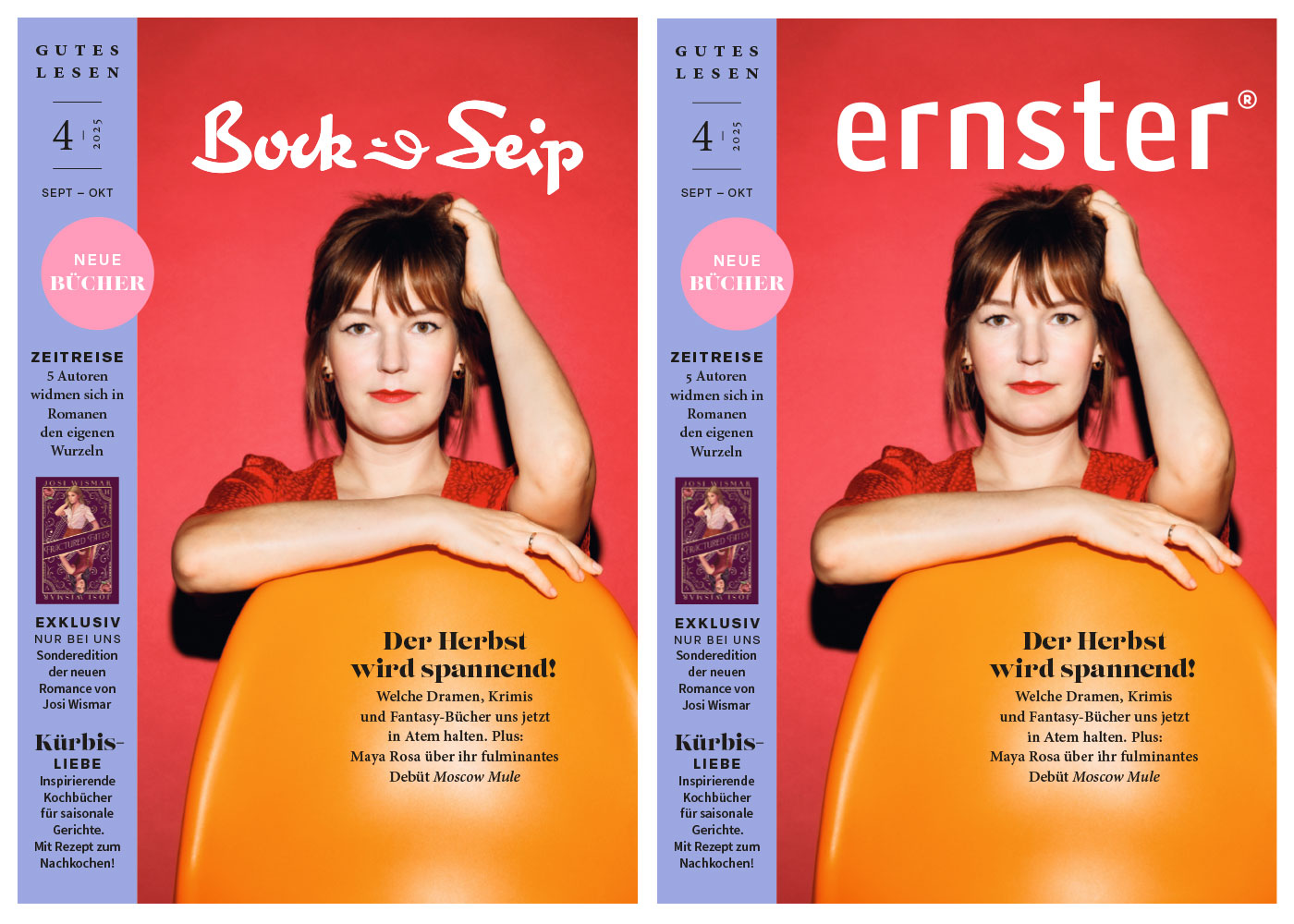 agm Büchermagazin – Konzept, Artdirektion, Produktion - Teil 1