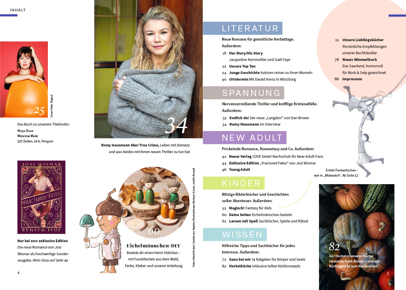 agm Büchermagazin – Konzept, Artdirektion, Produktion - Teil 2