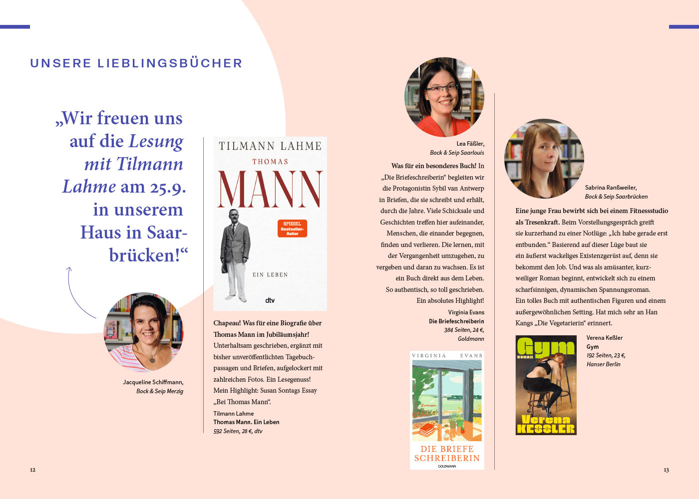 agm Büchermagazin – Konzept, Artdirektion, Produktion - Teil 6