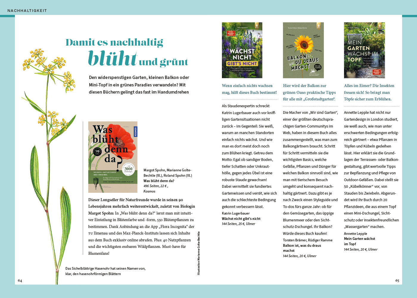 agm Büchermagazin – Konzept, Artdirektion, Produktion - Teil 12