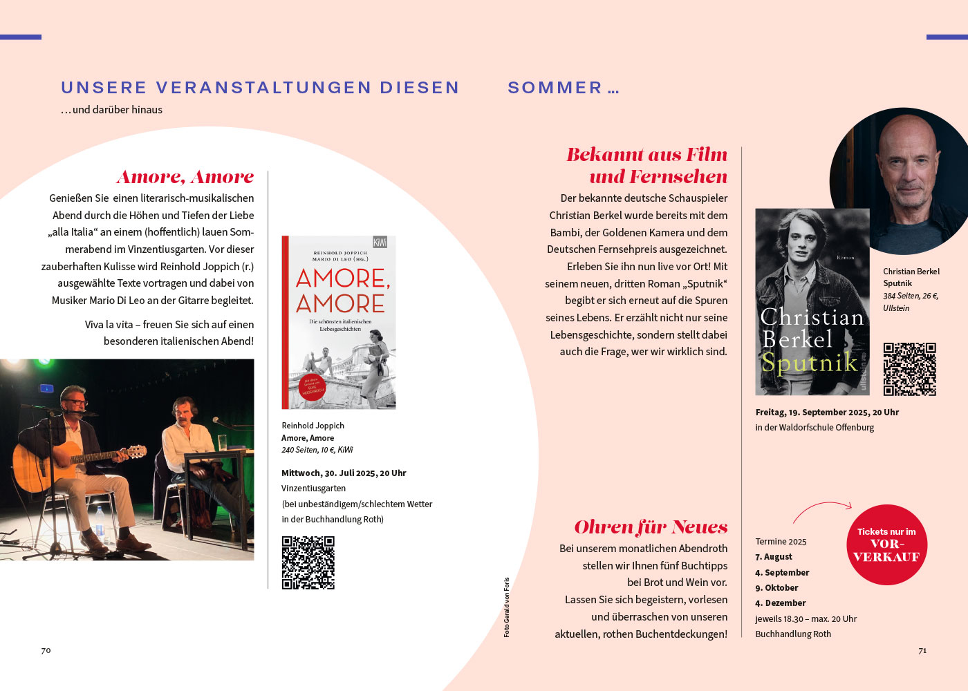 agm Büchermagazin – Konzept, Artdirektion, Produktion - Teil 13