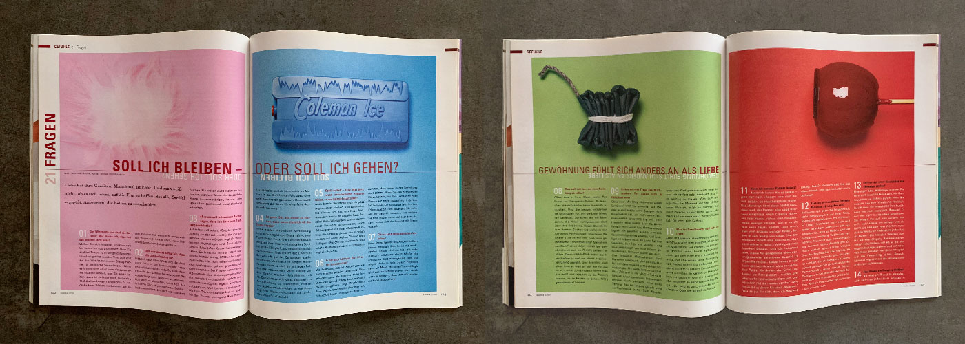 Entwicklung und Grafik - Brigitte Balance - Teil 3