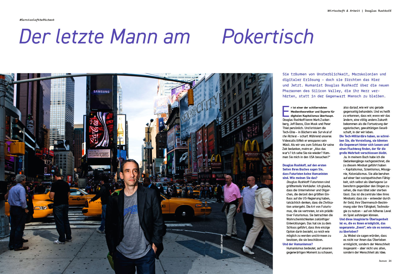 Human - Magazin-Artdirektion - Teil 6