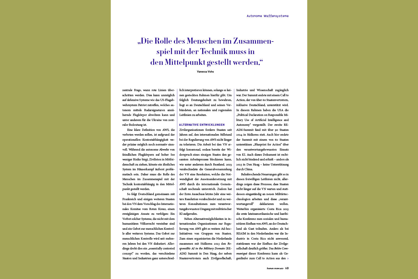 Human White Paper – Konzept, Artdirektion - Teil 13